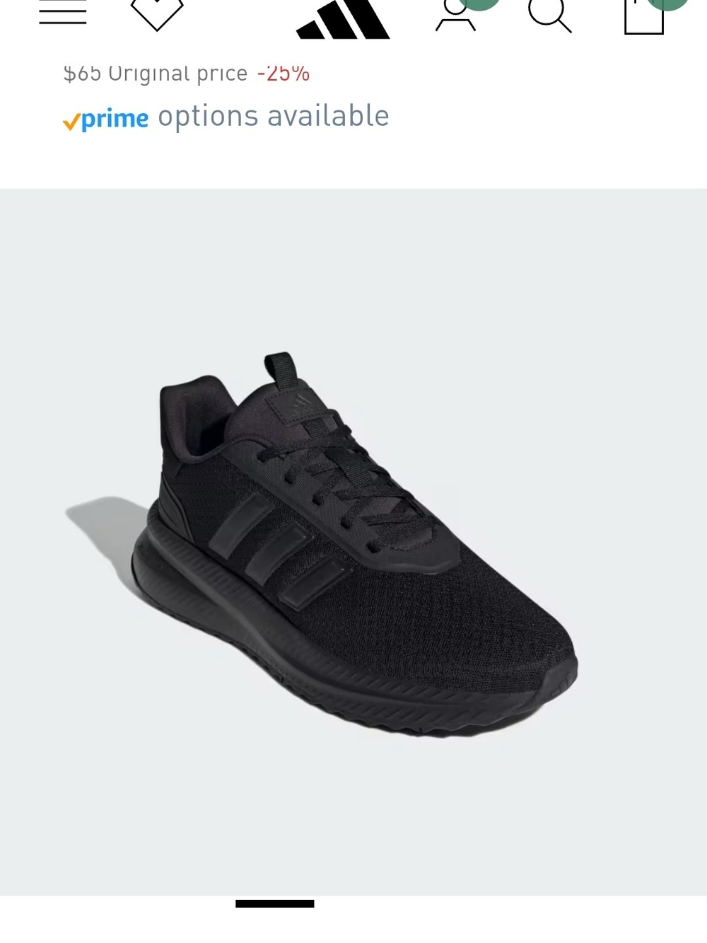 Adidas X_PLRPATH All-Black Running Sneaker (6)